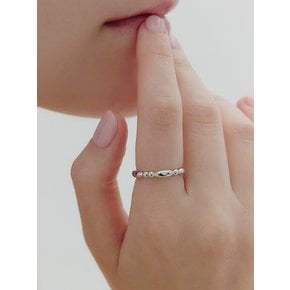[Premium Plating] H 에디션 AB(W) 트와인 반지 HL6R65619WB