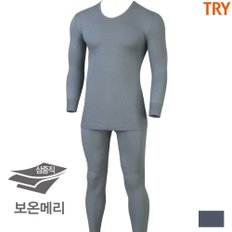 트라이 보온 쟈카드 남상하세트 / 남성 겨울 내복 내의 보온메리 삼중직