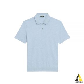 띠어리 Goris Polo Shirt in Light Bilen (O0186711 1T8) (라이트 빌렌 고리스 폴로 셔츠