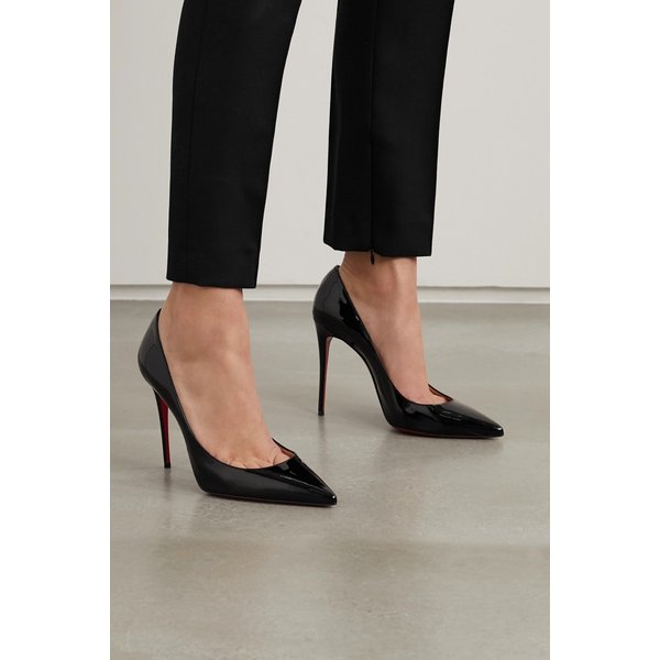 케이트 페이턴트 가죽 펌프스 100mm 블랙 16494023981062221