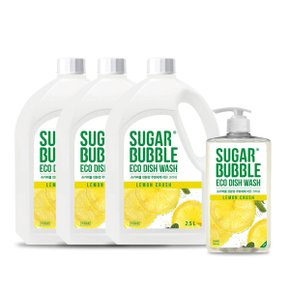 [코스트코] 슈가버블 천연성분 주방세제 940ml + 리필 2.5L x 3통