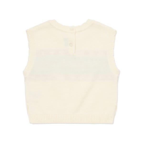 [여주점] [오프라벨 여주점] 블루독베이비 (CR) 하트도기 니트 베스트 (45114-220-01)