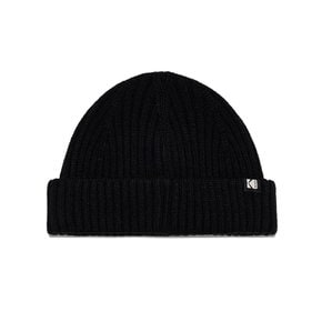 (정상가 : 49,000원) 레인보우 로고 숏 비니 BLACK