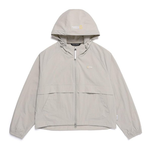 [여주점] N251WFT080 여성시그너스 우븐 스트레치 후드 바람막이 MOURNING BEIGE