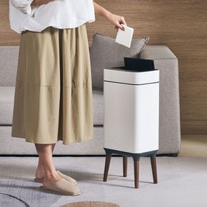냄새 오존차단 와이드 자동센서 스마트 휴지통 30L