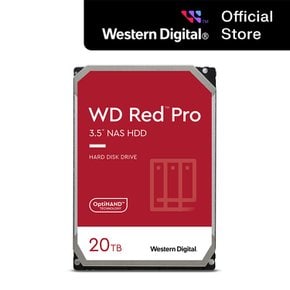 Western Digital WD Red Pro 20TB 나스용하드 WD201KFGX 3.5 HDD