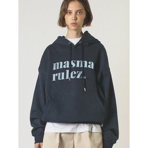 MSMRZ big logo hoodie_navy