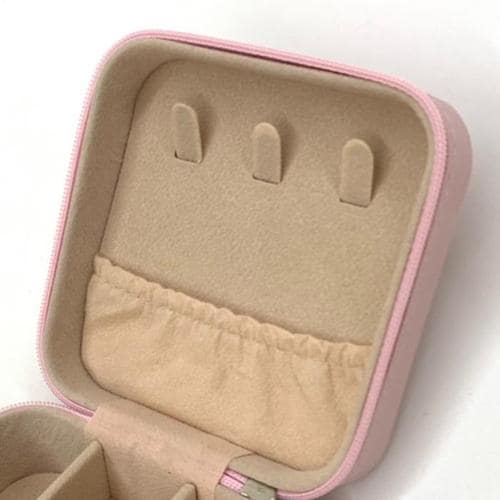 휴대용 악세서리 보관 미니 보석함 핑크 보석함 돌반지정리함(1)