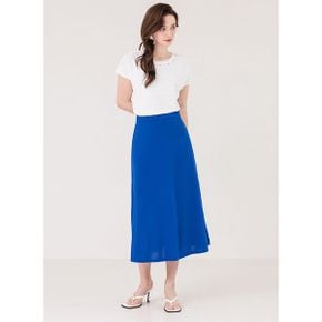 폴리스판 딥컬러 밴딩 스커트_P393869353