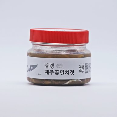 제주 꽃 멸치 젓갈 400g