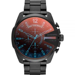 영국 디젤 시계 Diesel 크로노그래프 Mega Chief for Men 59mm 케이스 size 스테인리스 스틸 158