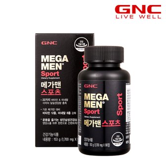 GNC 메가맨 스포츠(남성 종합비타민) 90정