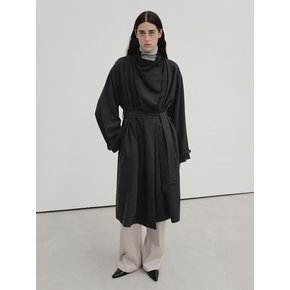 TIF DRAPED TRENCH COAT_2COLORS