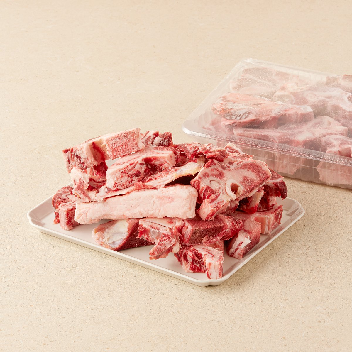 냉동 한우 잡뼈 2kg - SSG.COM