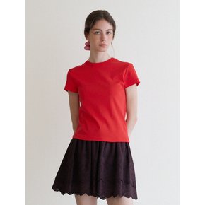 Basic T-shirt-red