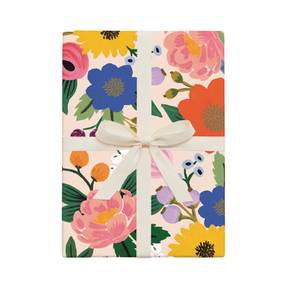 Vintage Blossoms Wrapping 3 Sheets 포장지