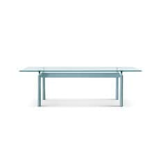 [Cassina 공식수입원] 6 Table Tube Davion (Clear Glass/Light Blue)