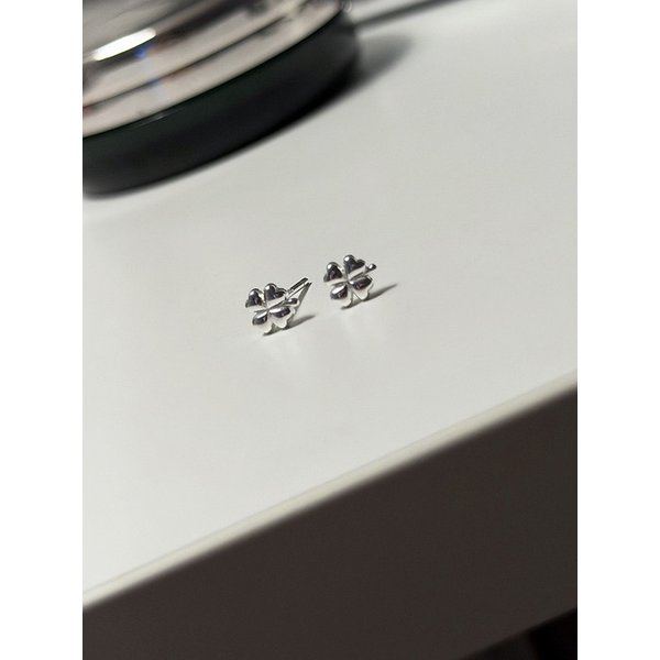 [925silver] Lucky clover earring