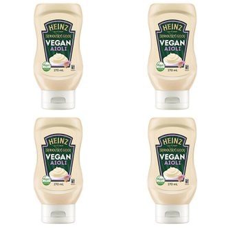  하인즈 시리우슬리 굿 아이올리 마요네즈 Heinz Seriously Good Aioli Mayo 270ml 4개