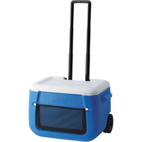 영국 콜맨 쿨러 Coleman Cool Box 50 QT Polylite Wheeled Mesh 47 Litres capacity Large High