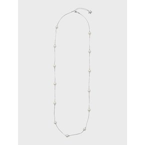 PEARL POINT LONG CHAIN MULTI NECKLACE