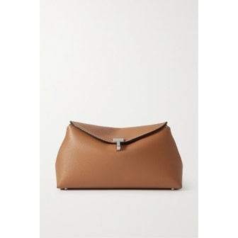 토템 티락 텍스처 가죽 클러치 탠 브라운 1647597290390047