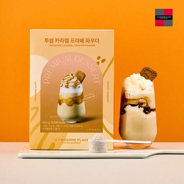 메가커피 투썸 카라멜 프라페 파우더 800G 2개세트, 믿고 사는 즐거움 Ssg.Com