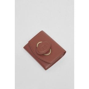 Oval wallet(Red clay)_OVADX24002CHC