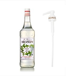 모닌 모히토 민트 시럽 1000ml + 모닌 시럽 펌프