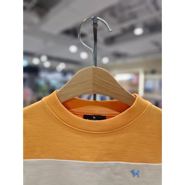 [파주점] (OR) 칼라블럭 7부 티셔츠  2513533101