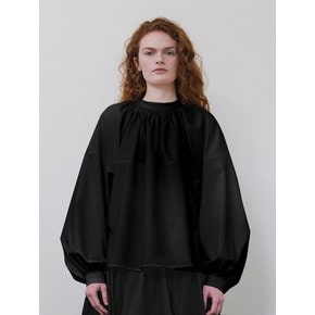 PUFF BLOUSE - BLACK