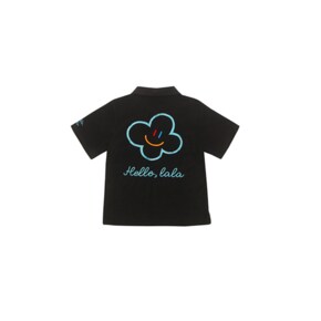 Hello LaLa Terry T-shirts(헬로 라라 테리 티셔츠) [Black]