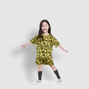 JAJU 25 S/S  키즈 사각사각 4부 팬츠  J205202202