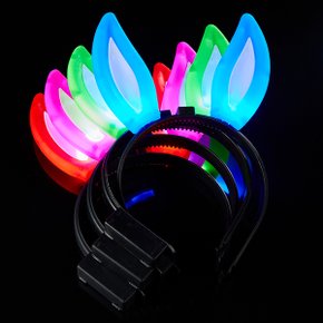LED 토끼머리띠 (색상랜덤)
