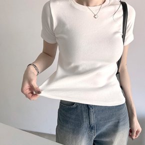 / 푸딩 쫀득 도톰 반팔 티셔츠