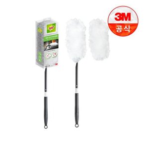뉴 다용도 먼지떨이/브러쉬 롱핸들 + 리필 2입