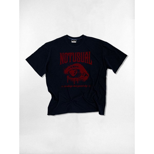 Red Eye Over-fit T-Shirts 4color
