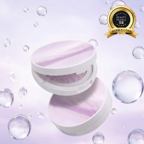 (2개) 뷰티피플 리프레쉬 빙하수 퓨어 톤업 유브이 선쿠션12g x 2개