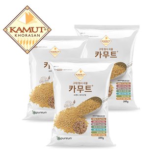 이쌀이다 고대곡물 정품 카무트 쌀 500gX3봉