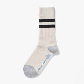 MERZ B.SCHWANEN /메르츠 비 슈바넨/ STRIPED COTTON SOCKS/수입양말/ BLACK /MBF1M80002A98