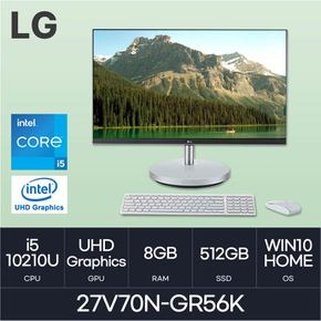 LG전자 27V70N-GR56K (WIN10 HOME/SSD 512GB/RAM 8GB) HMC