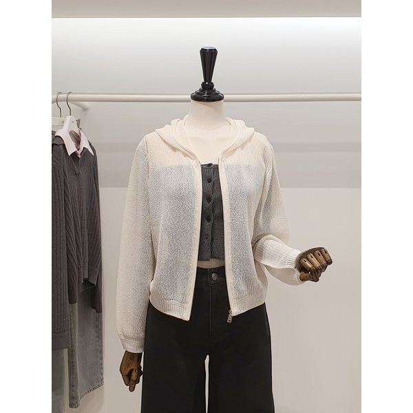 [파주점] 쥬크 주크 후드 집업 메쉬 가디건 V262KSL942