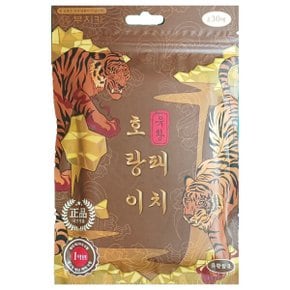 부치카 유황 호랑이패치 30매 MSM 티트리오일 붙이는파스형 건강패드 호랑이패치신제품
