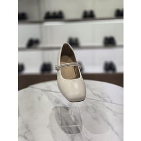 [시흥점] 여성 큐빅 스트랩 메리제인 플랫 (FRS604)