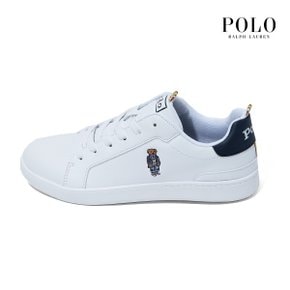 POLO(폴로) 헤리티지 코트 테디베어 화이트 스니커즈 RF103518JJ