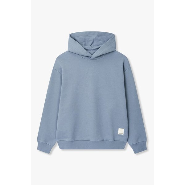 남성 드롭 숄더 로고 패치 후디 A515326045000