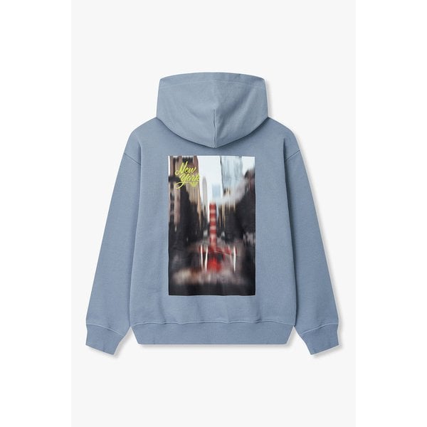 남성 드롭 숄더 로고 패치 후디 A515326045000