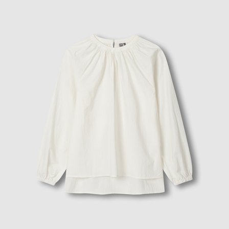 JAJU 여 루즈핏 셔링 블라우스 J115303004006