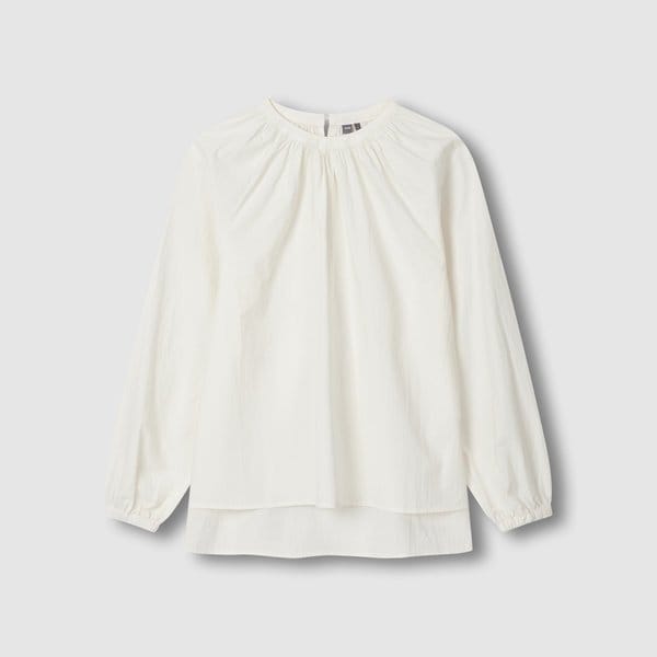 여 루즈핏 셔링 블라우스 J115303004006