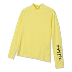 여성 냉감 소재 라글란 베이스 레이어 [YELLOW]